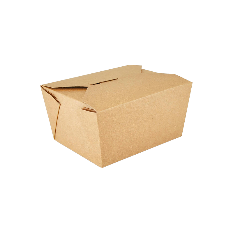 Kraftpapper Take-out Box Matbehållare