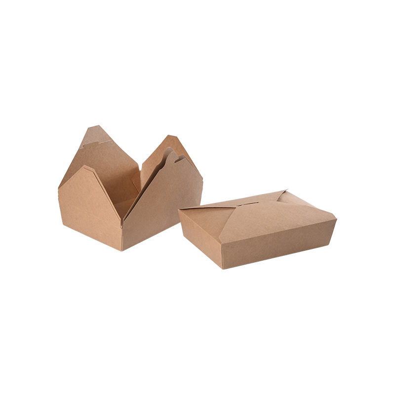 Kraftpapper Take-out Box Matbehållare