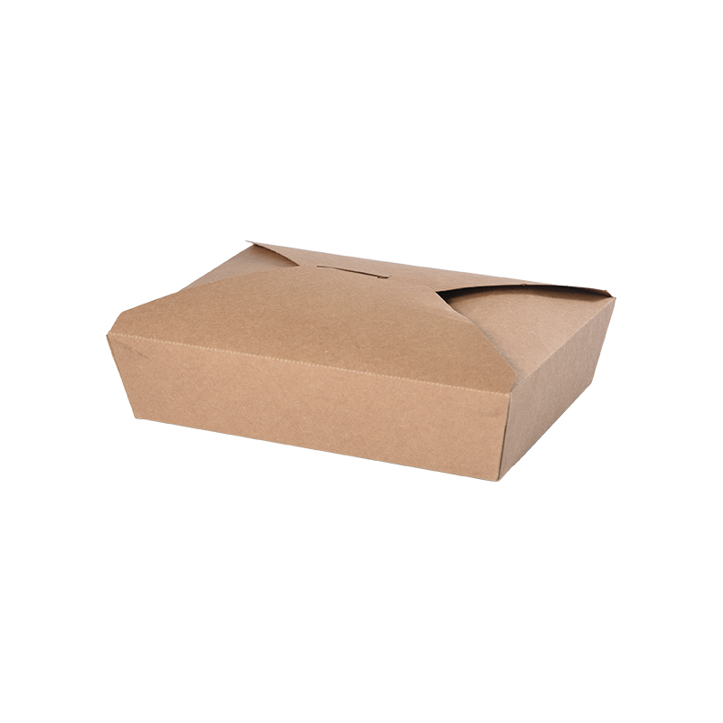 Kraftpapper Take-out Box Matbehållare