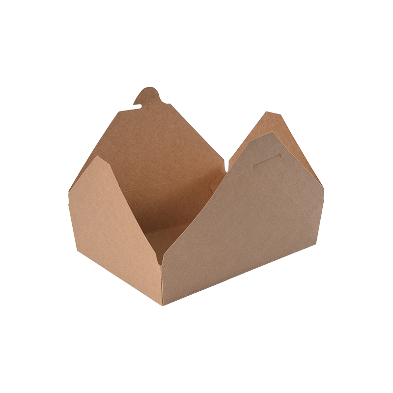 Kraftpapper Take-out Box Matbehållare