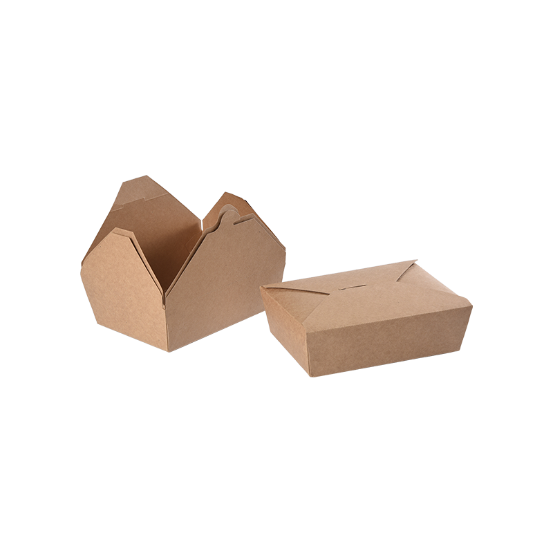 Kraftpapper Take-out Box Matbehållare