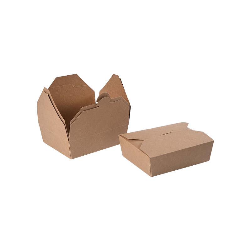 Kraftpapper Take-out Box Matbehållare