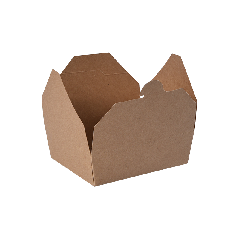 Kraftpapper Take-out Box Matbehållare
