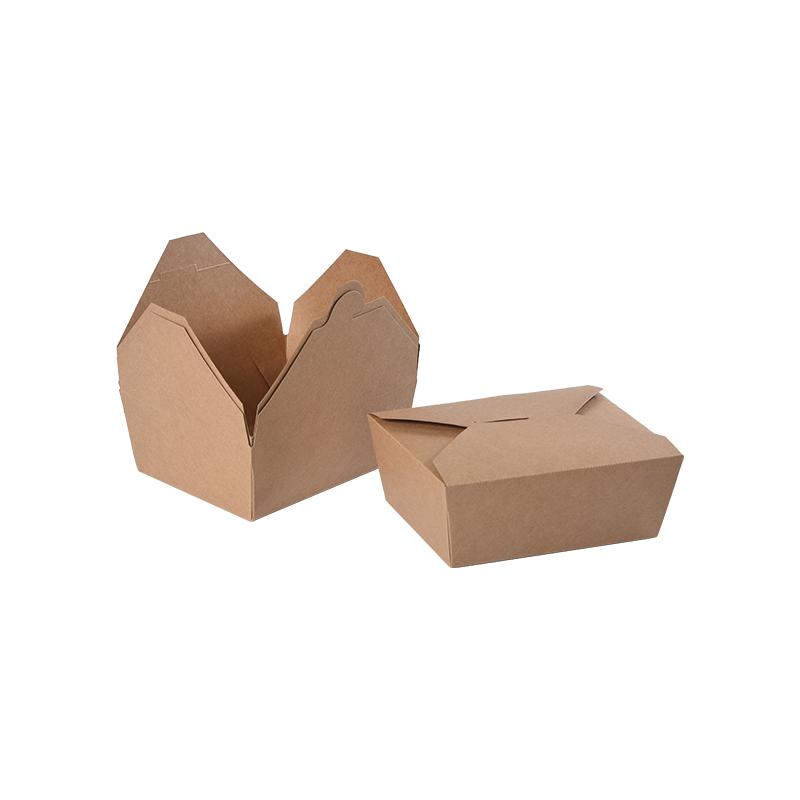 Kraftpapper Take-out Box Matbehållare