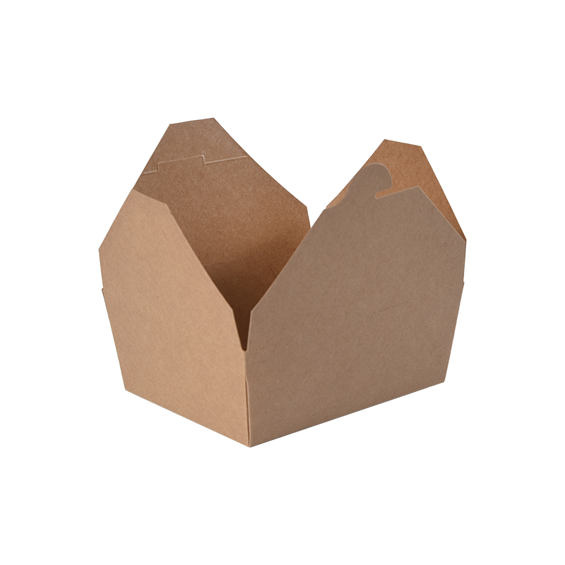 Kraftpapper Take-out Box Matbehållare