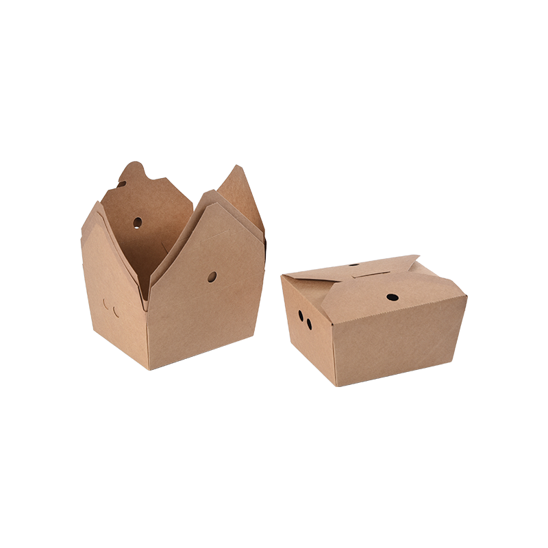 Kraftpapper Take-out Box Matbehållare