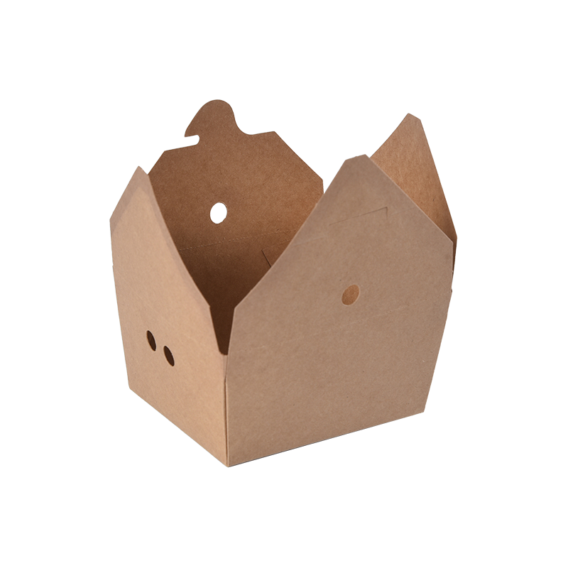 Kraftpapper Take-out Box Matbehållare