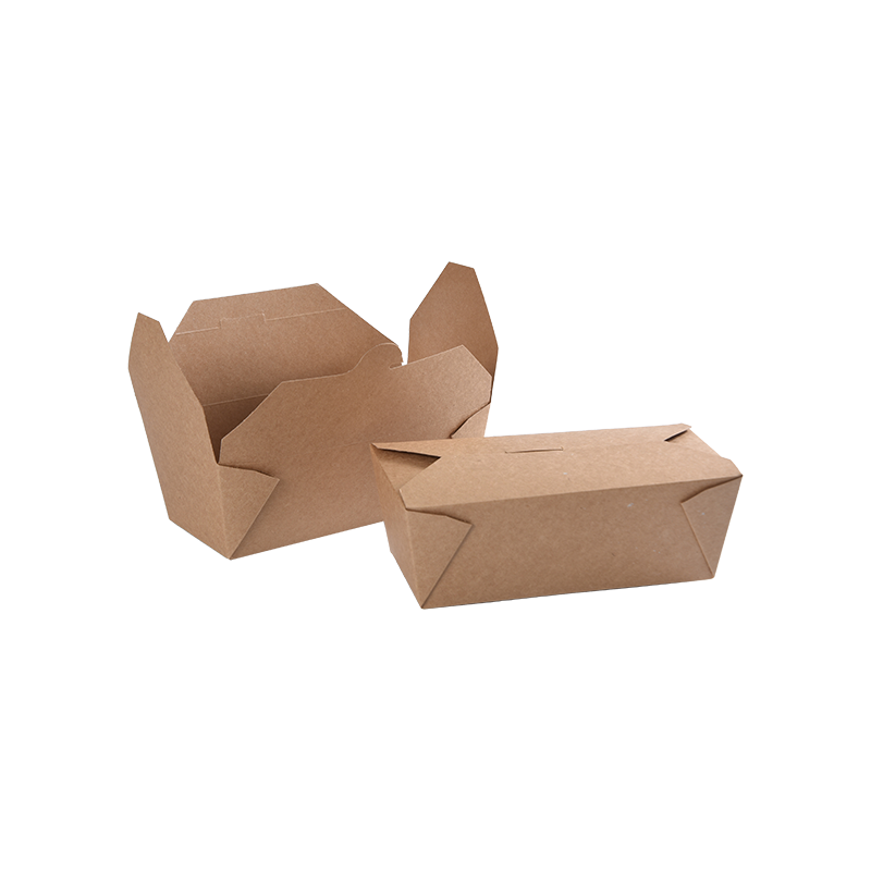 Kraftpapper Take-out Box Matbehållare