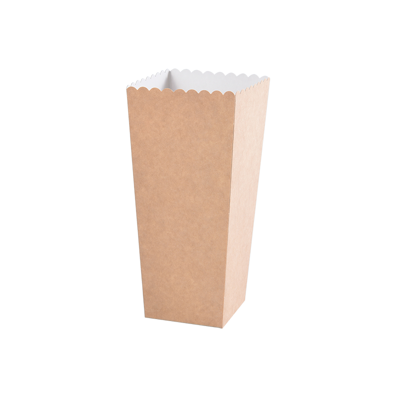 Kraft popcornlådor, mini popcornlådor för filmkvällsdekorationer