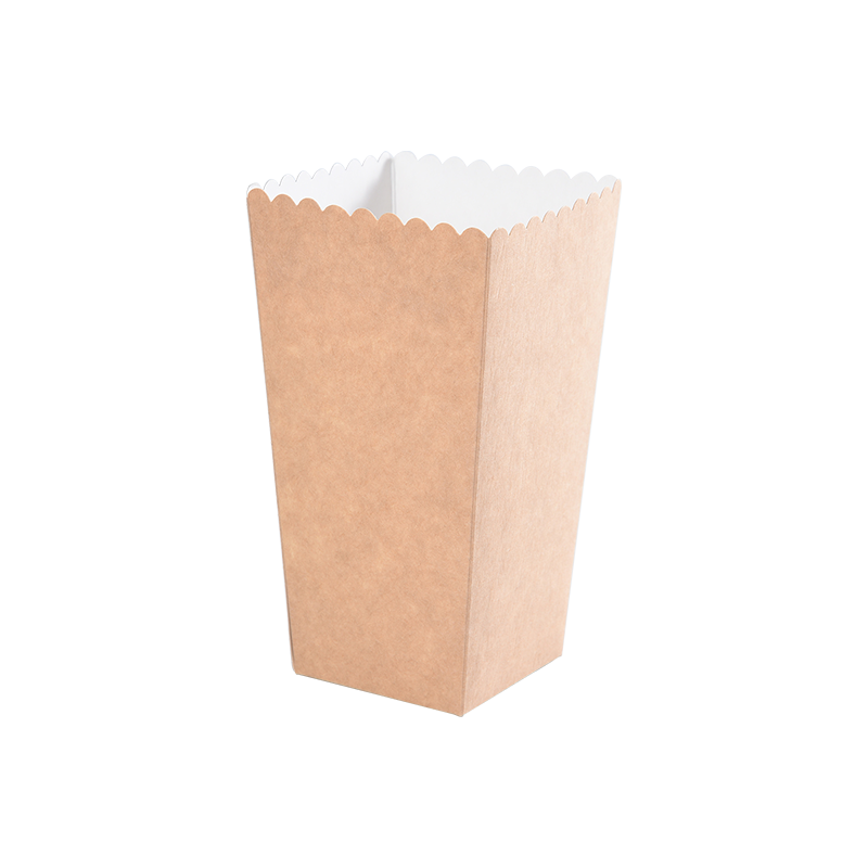 Kraft popcornlådor, mini popcornlådor för filmkvällsdekorationer