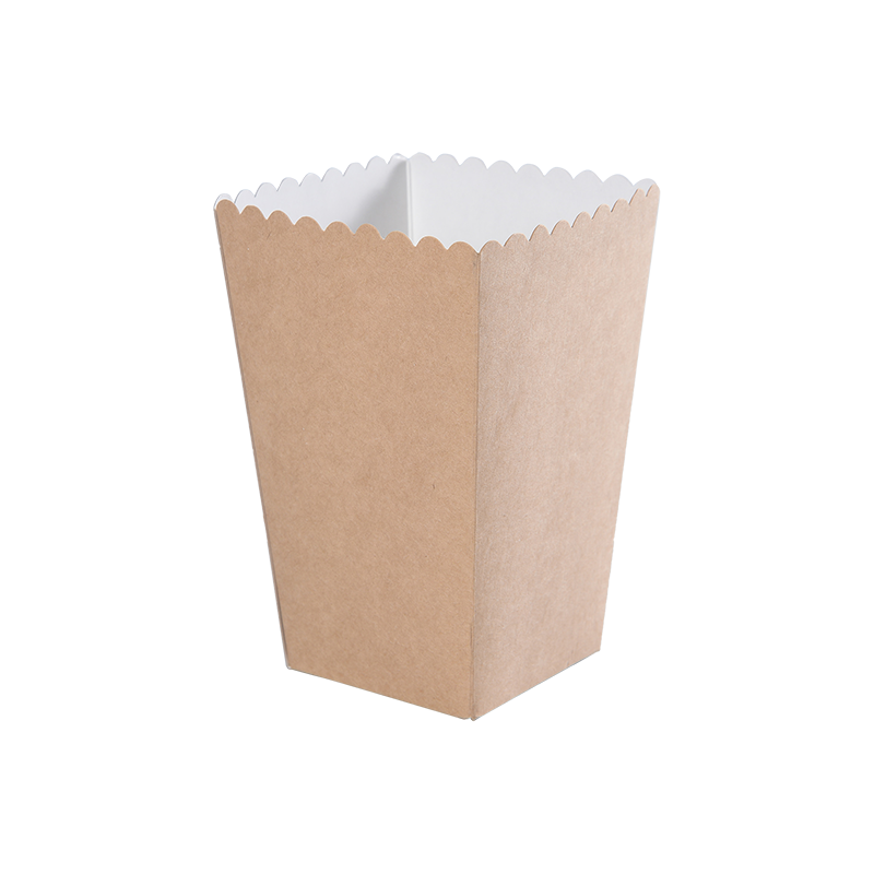Kraft popcornlådor, mini popcornlådor för filmkvällsdekorationer