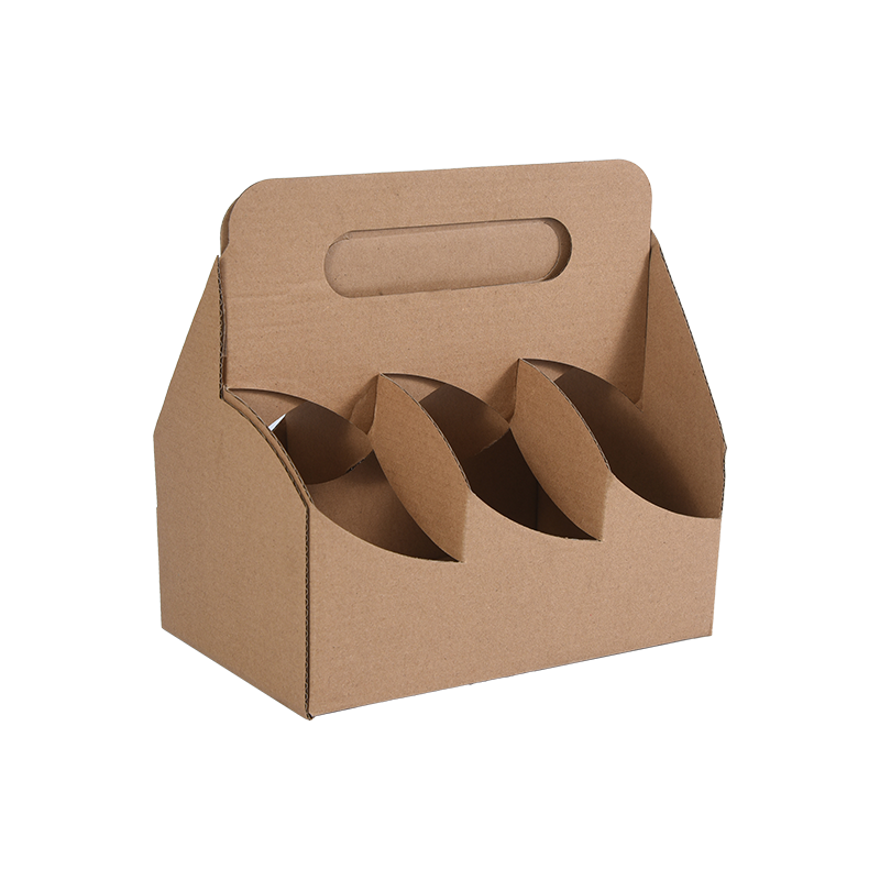 Kraftdrycksbärare med handtag (6 till 8 flaskor eller burkar)