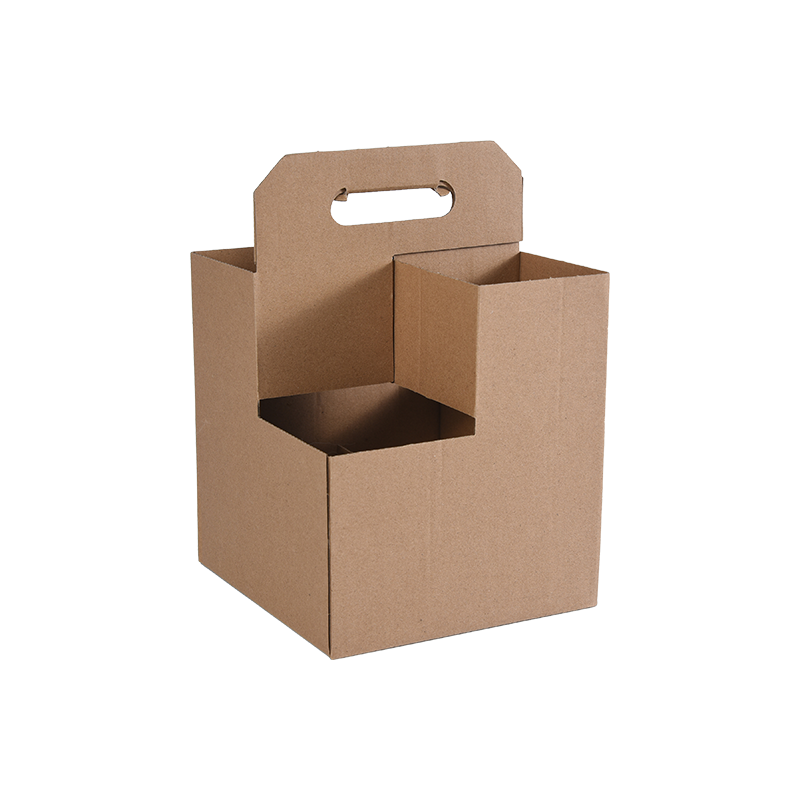 Kraft kopp drinkbärare med handtag